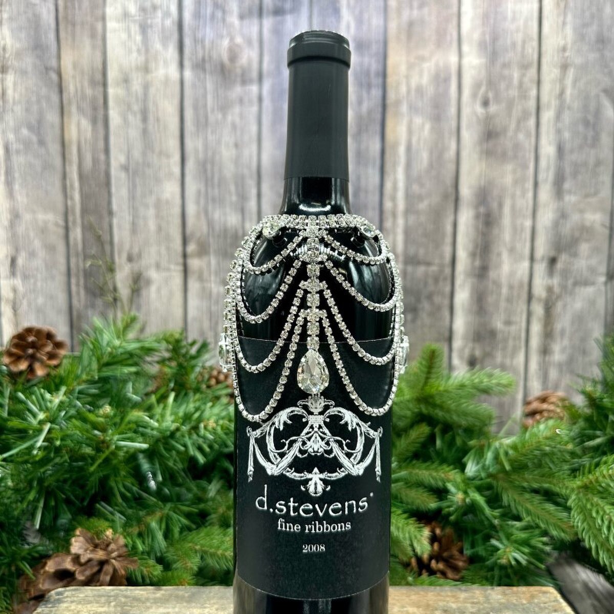 7" Silver Gem Collar