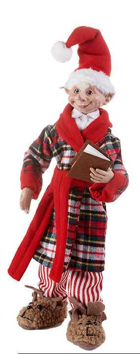 16" Elf Robed Book Posable