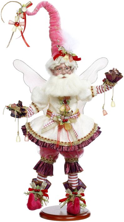 Gumdrop fairy figurine, 22 inch, for Christmas decorating