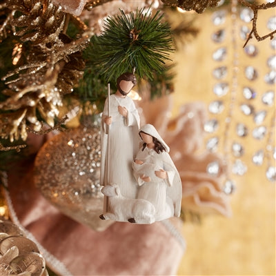 4" Holy Family Ornament