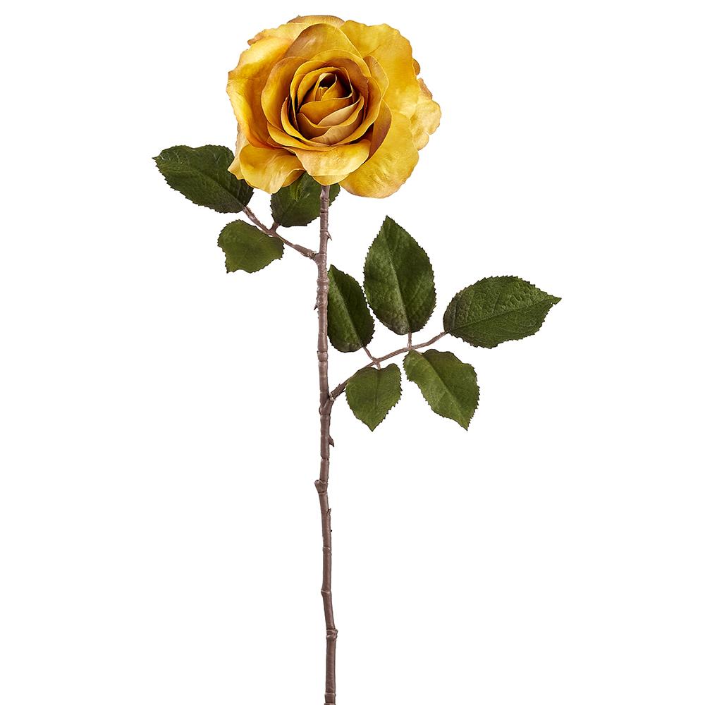 Yellow rose spray, 24 inches