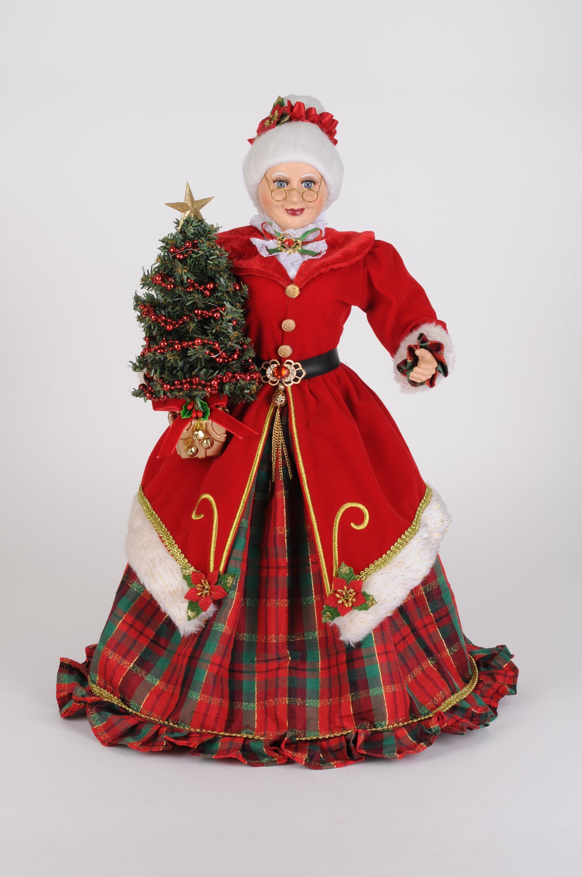 Mrs claus seasonal & decorations, 20 inch, for Christmas decorating