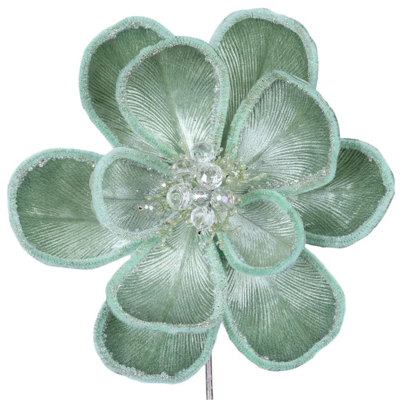 10" Mint Magical Magnolia Stem
