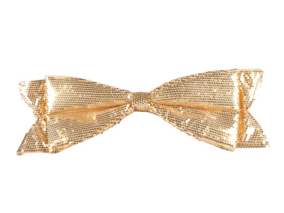 24" Gold Bow Sequin