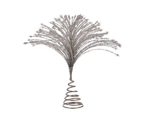 14" Tree Topper Silver