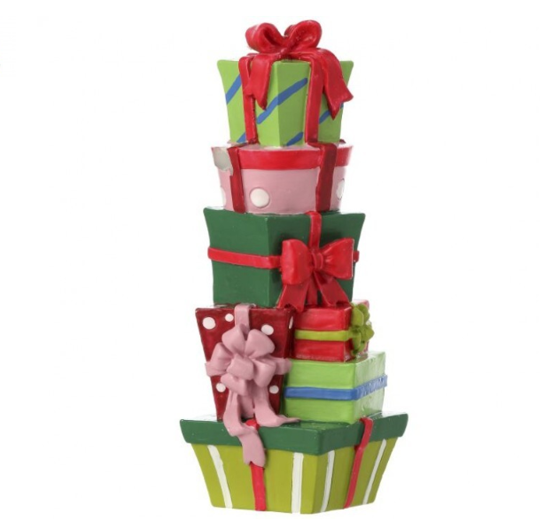 7" Gift Package Stack Resin