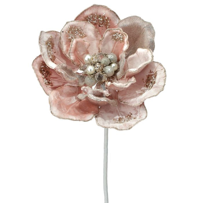 28 inch Blush Pink Magnolia Grand Stem