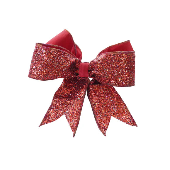 8" Red Bow Confetti