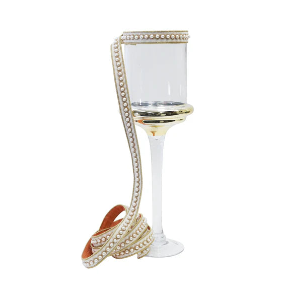 1"x10ft Ivory Pearl Border Ornamate