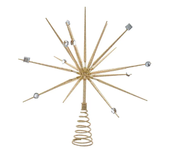 14" Starburst Gold