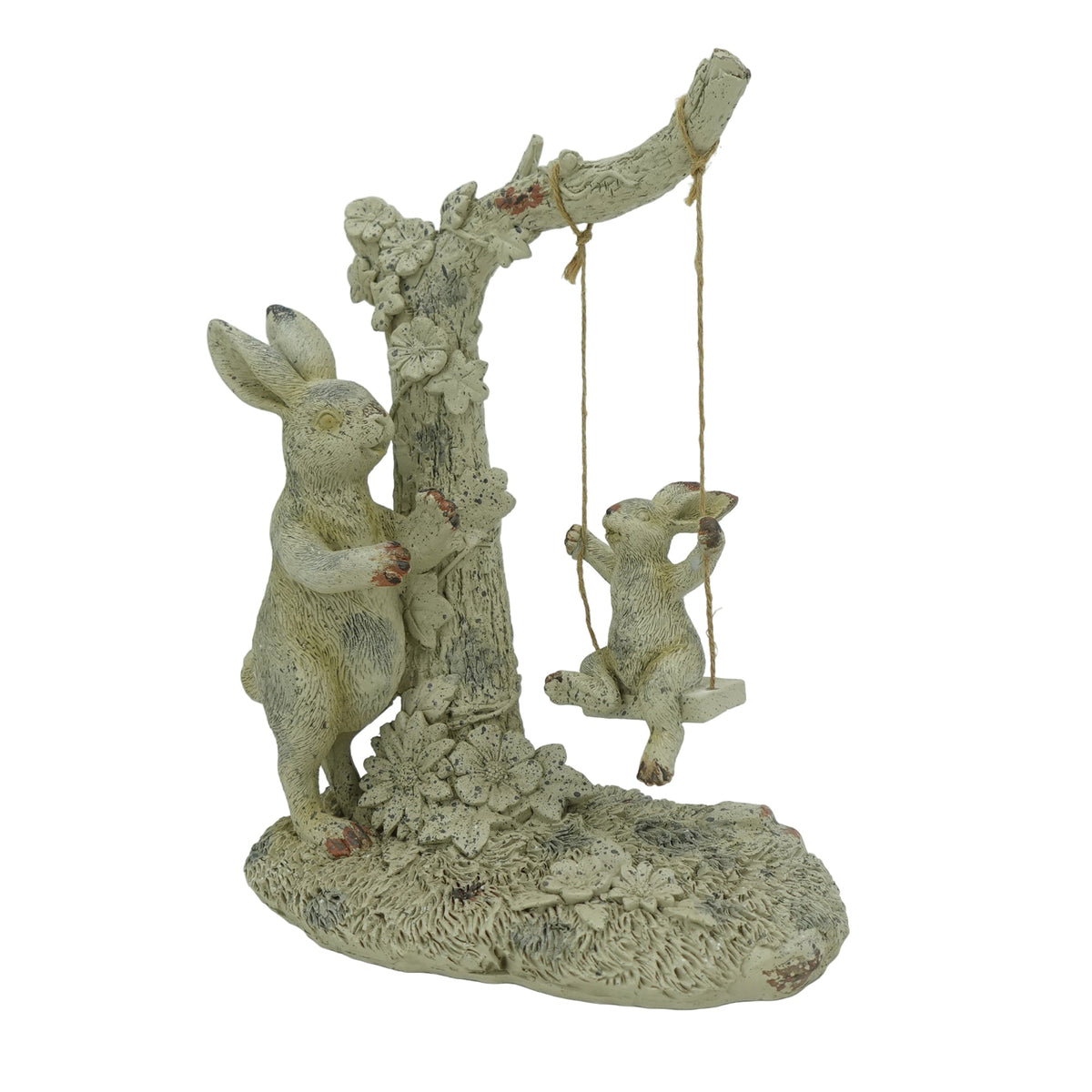 4" Bunnies on Swing