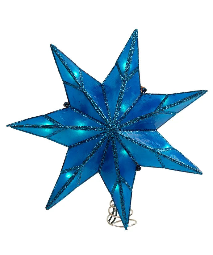 10" Star Blue Treetop