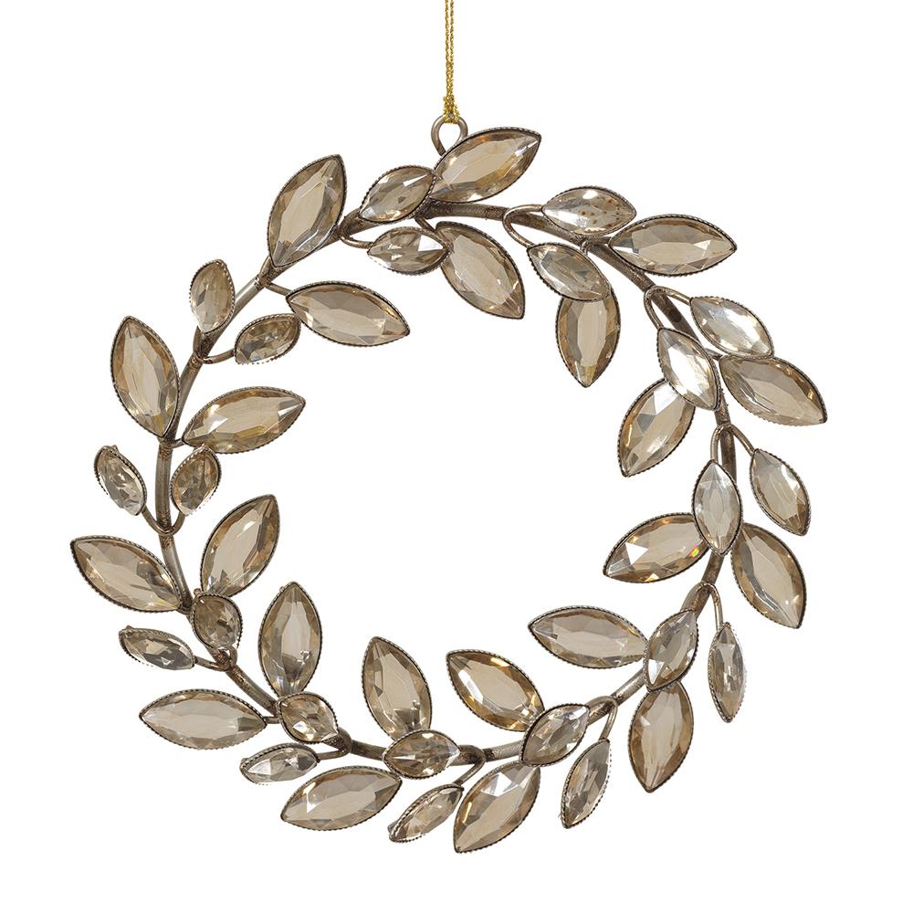 6" Rhinestone Wreath