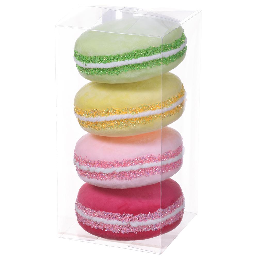 Box/4 7" Macaron Ornaments
