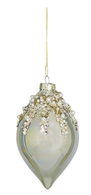 5" Champagne Pearl Finial