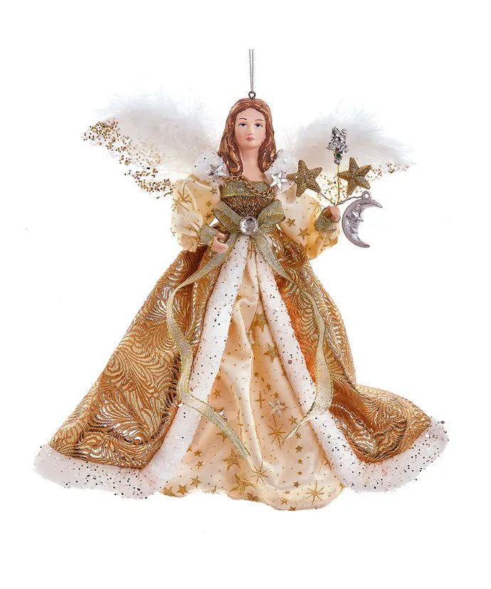 11" Celestial Flying Angel Ornament