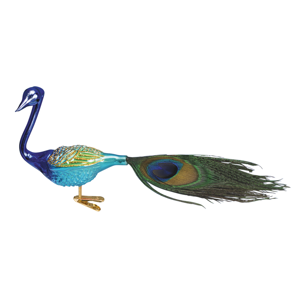 11" Peacock Clip
