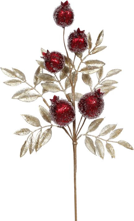 23” Pomegranate Spray