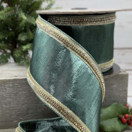 4"x5Y Ribbon Jeweled