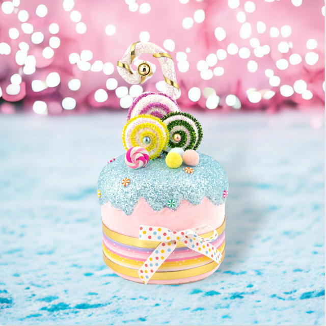 Cup cake seasonal & decorations, 10 inch, for Christmas decorating