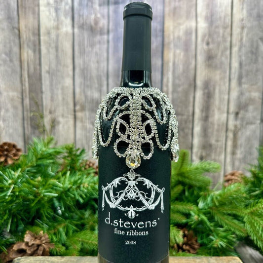 7" Silver Gem Collar