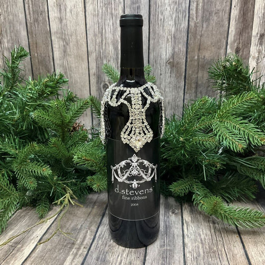 8" Silver Gem Collar