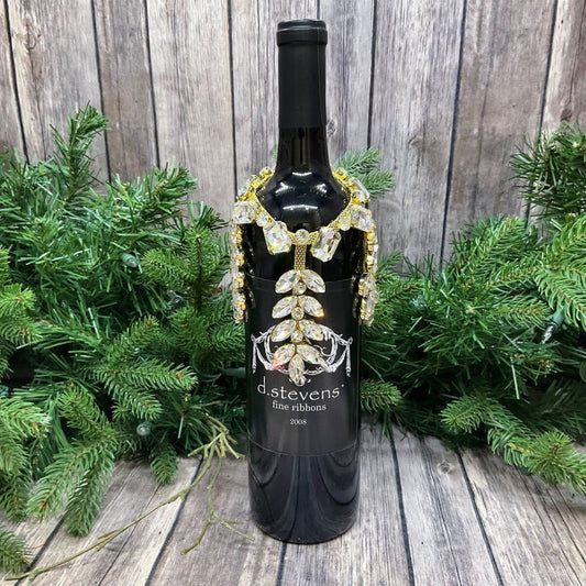 9" Gold Silver Gem Collar