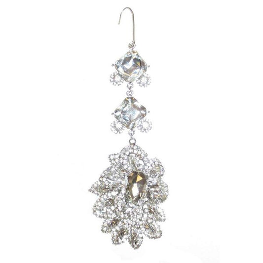 Silver jeweled collar seasonal & decorations, 6 inch, for Christmas decorating