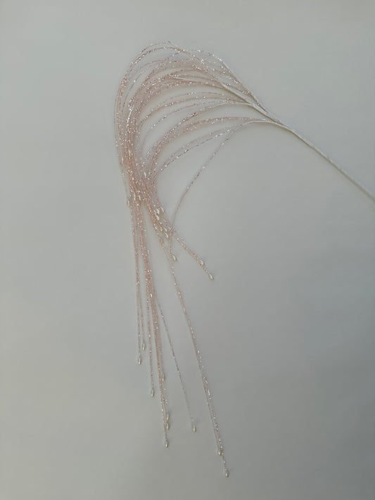 48" Pink Chunky Beaded Branch
