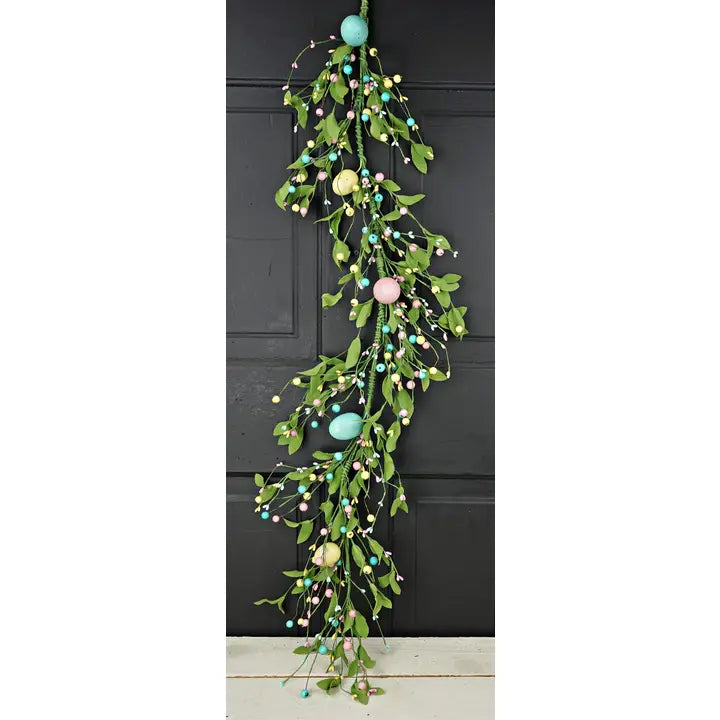 4' Garland Easter Egg