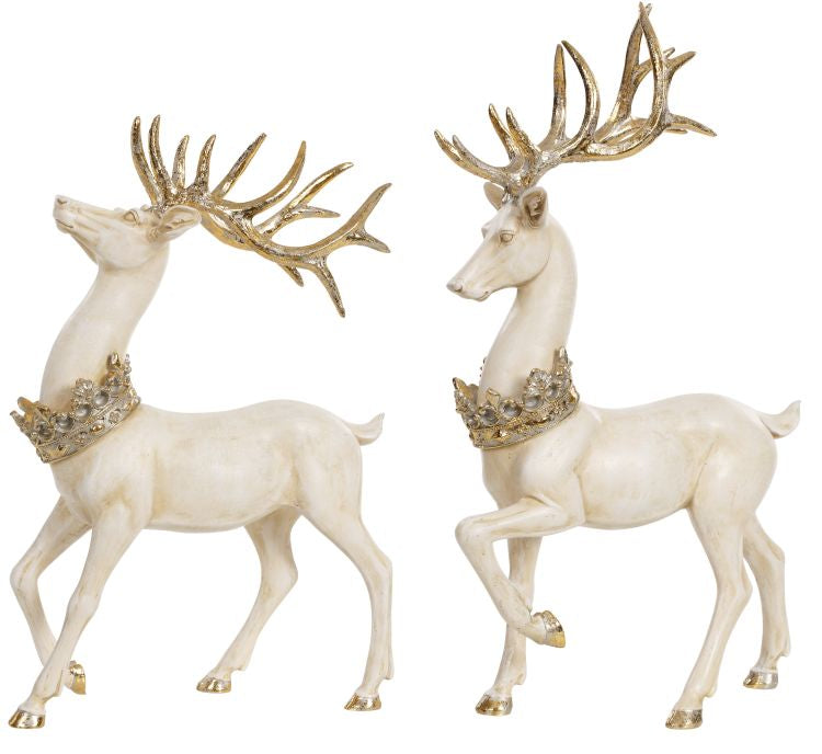 19" Deer w/ Crown