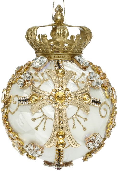 7" Crown Jewels Ornament