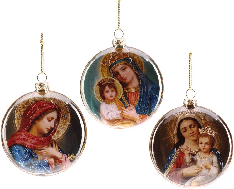 3" Nativity Disc Ornament