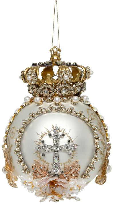 8" Crown White