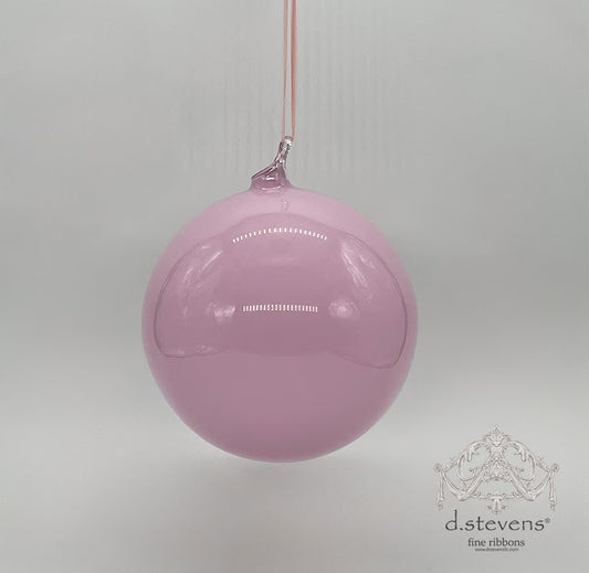 6" Lavender Glass Ball Ornament