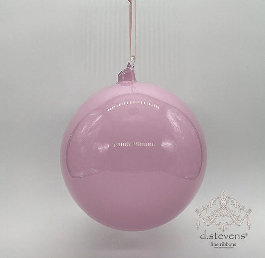 180mm Lavender Glass Ball Ornament