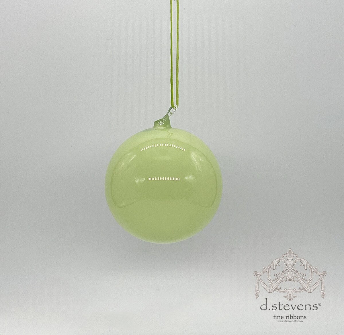 D. Stevens Glass Ball Ornament