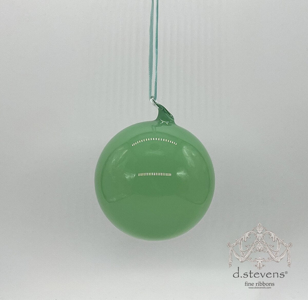 D. Stevens Glass Ball Ornament
