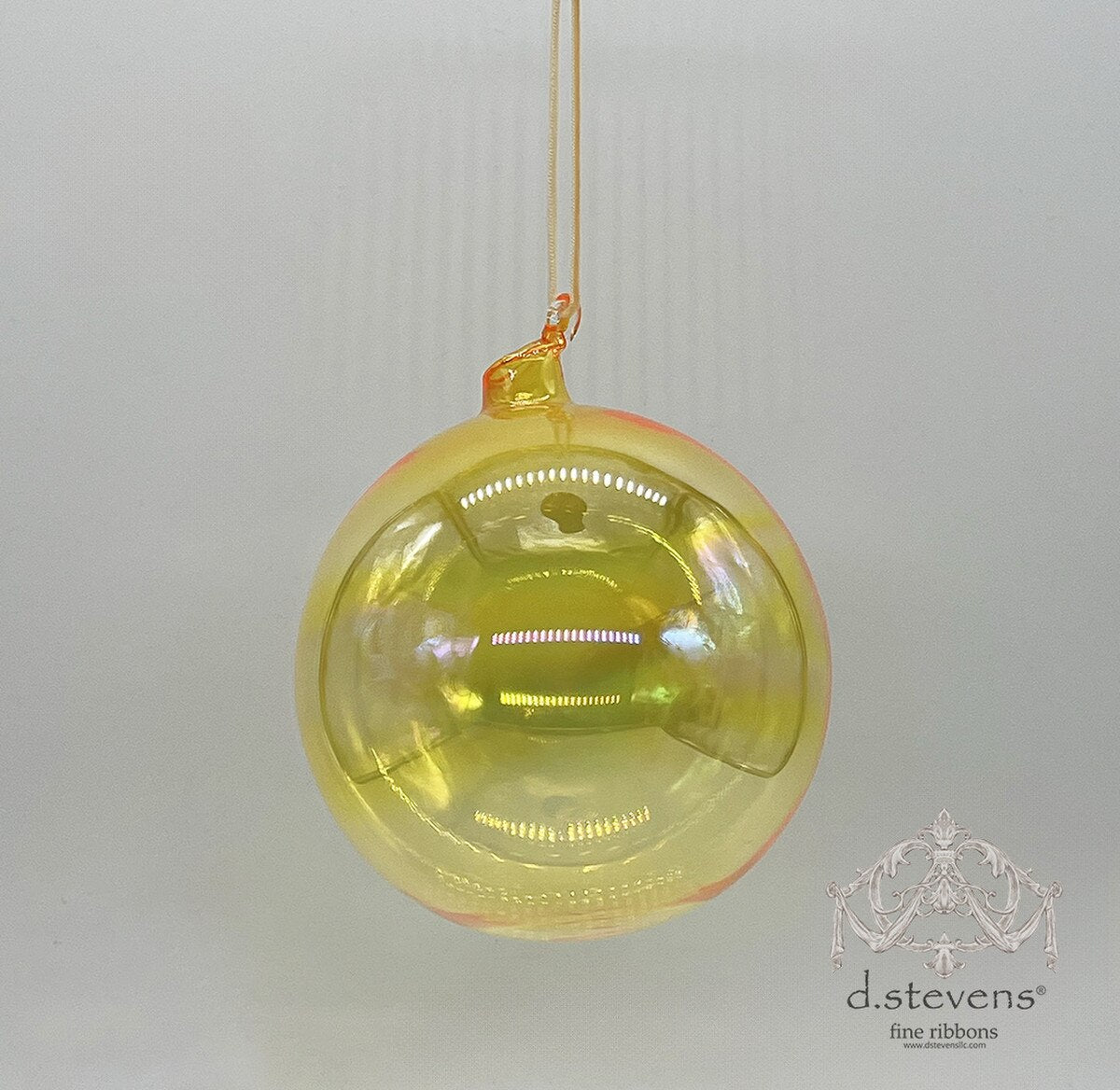 D. Stevens Glass Ball Ornament