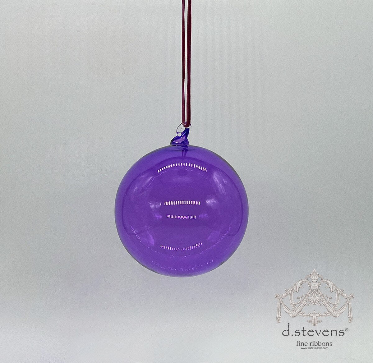 D. Stevens Glass Ball Ornament