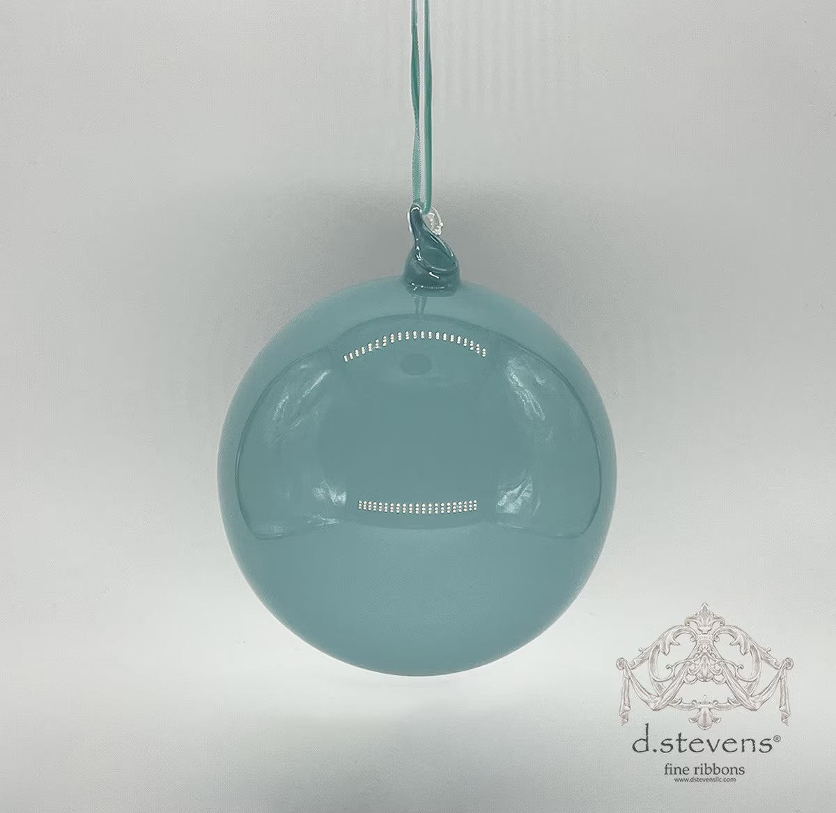 D. Stevens Glass Ball Ornament