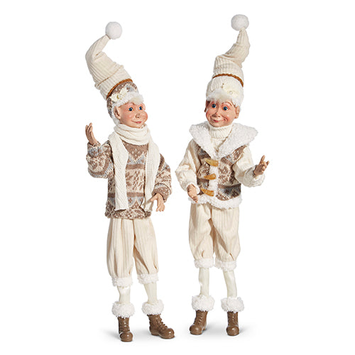 16" Cream Elf Posable
