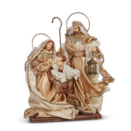 12" Holy Family Gold