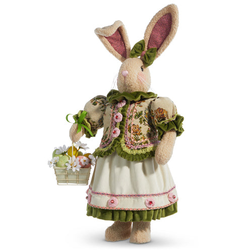 23" Mrs Bunny Egg Basket