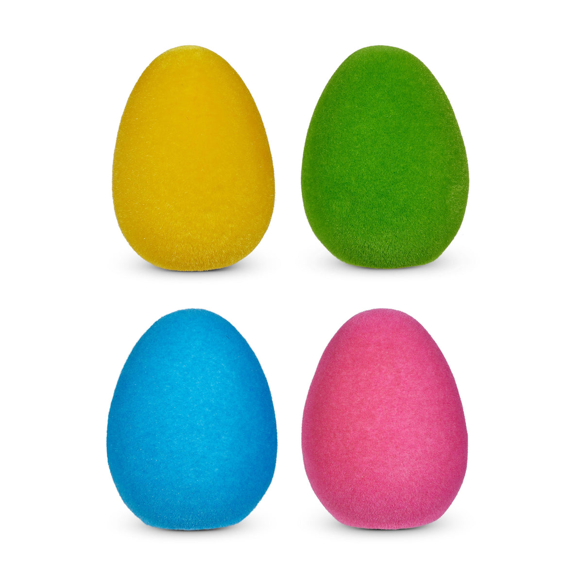 7" Easter Flocked Egg