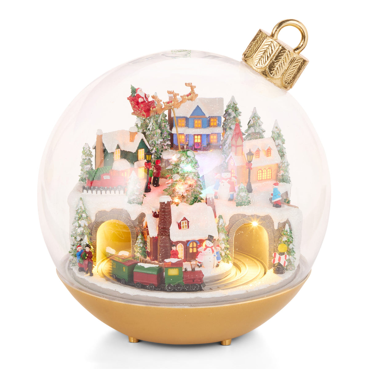 10” Ball Christmas Village