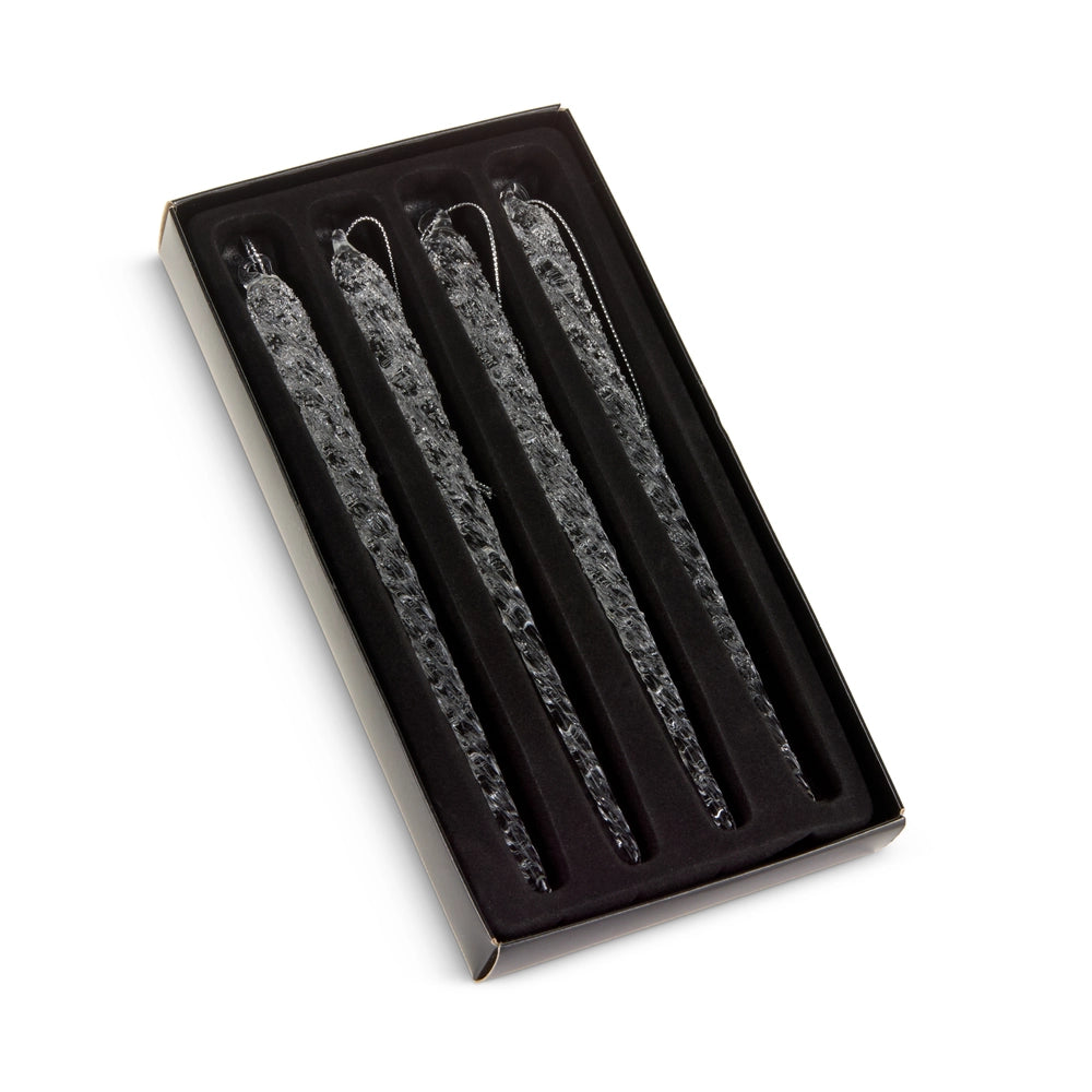 Box/4 7.5" Icicle Ornaments