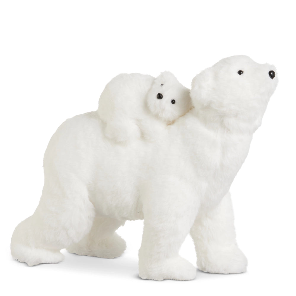 12" Polar Bear & Baby