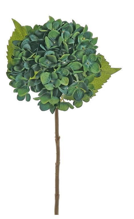 16" Emerald Hydrangea Stem