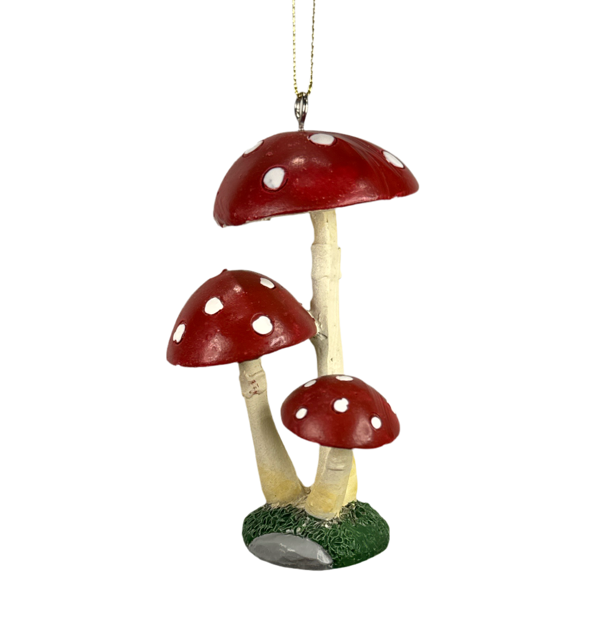 Mushroom with ornament detail.